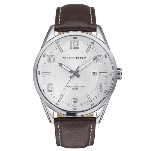 Reloj Viceroy Hombre 401013-05 Piel Marrón