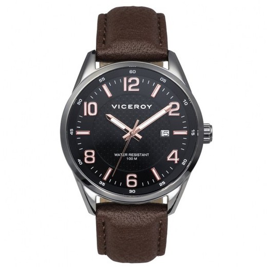 Viceroy Men's Watch 401013-95 Brown Leather