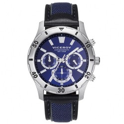 Orologio da uomo Viceroy 401133-37 Nero Blu