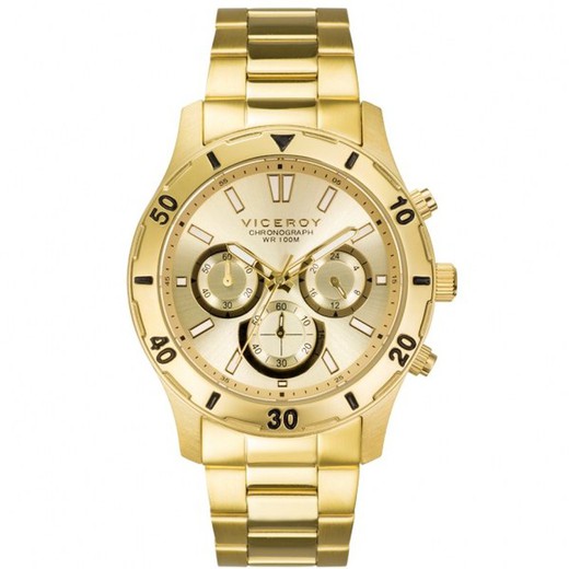 Ανδρικό ρολόι Viceroy 401135-97 Gold