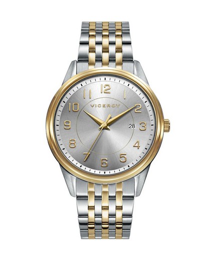 Relógio masculino Viceroy 401151-85 Gold Steel
