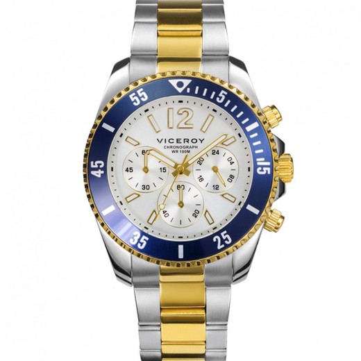 Relógio masculino Viceroy 401225-05 Golden Steel