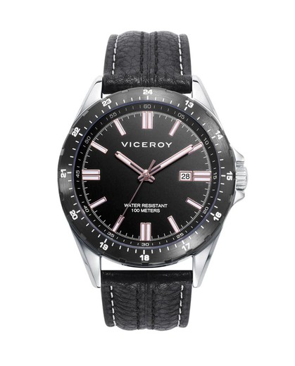 Rellotge Viceroy Home 401297-53 Pell Negra