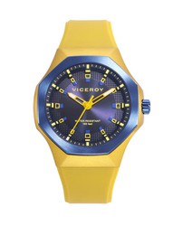 Relógio masculino Viceroy 401391-37 esporte amarelo