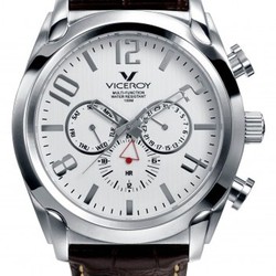 Reloj Viceroy Hombre 40347-05 Piel Marrón