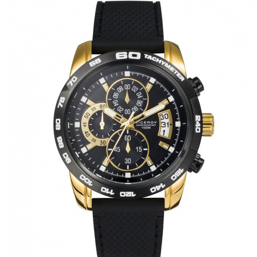 Ανδρικό ρολόι Viceroy 40421-29 Sport Black