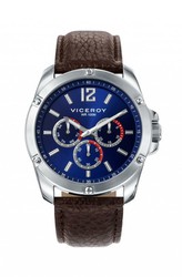 Reloj Viceroy Hombre 40489-35 Piel Marrón Sportif