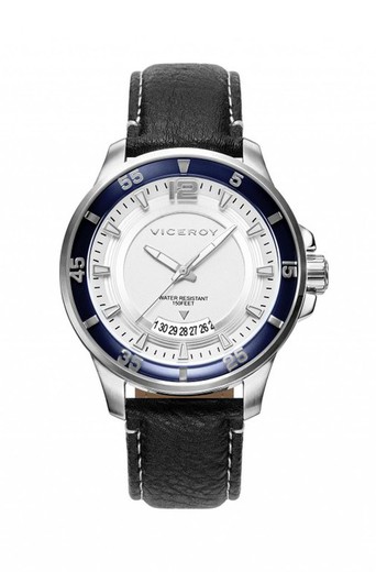 Montre Homme Viceroy 42221-05 Icon Black Leather