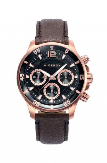 Viceroy Men's Watch 42223-45 Icon Leather