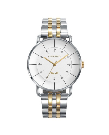 Viceroy Men's Watch 42381-06 Bicolor Steel and Gold