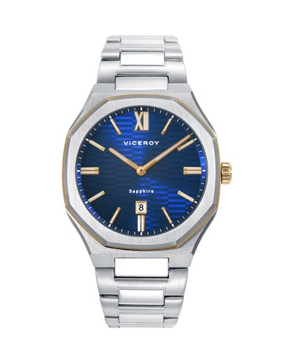 Reloj Viceroy Hombre 45009-33 Acero Bicolor Dorado Laura Escanes