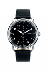 Viceroy herenhorloge 46599-54 zwart leer