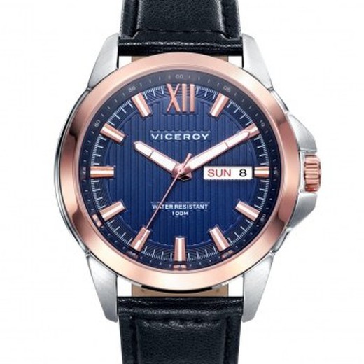 Viceroy Men's Watch 46709-33 Leather Magnum