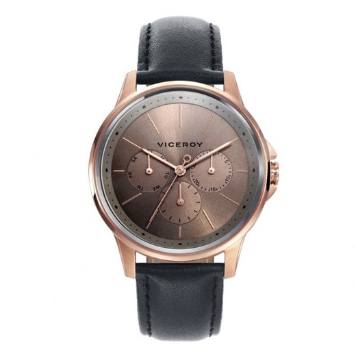 Reloj Viceroy Hombre 46759-17 Piel Negra