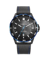 Reloj Viceroy Hombre 46843-57 Piel Negra