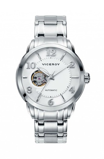 Relógio masculino Viceroy 471005-05 automático de luxo em aço