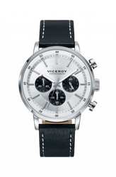 Viceroy herenhorloge 471023-17 Zwart leer