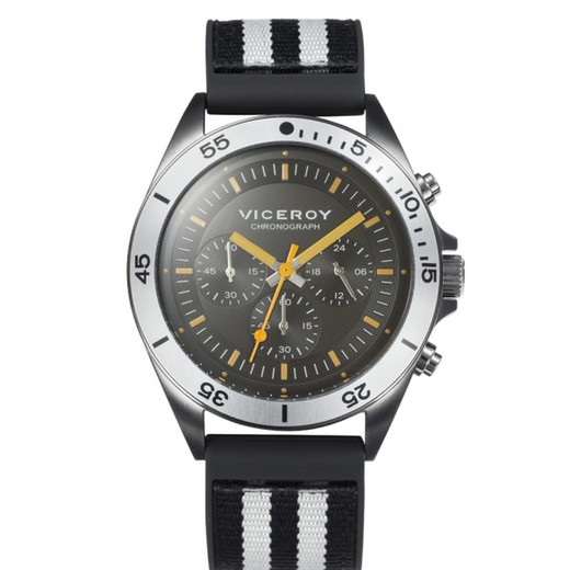 Męski zegarek Viceroy 471277-56 Sport Black White