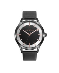 Viceroy herenhorloge 471321-17 zwart leer