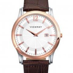 Viceroy herenhorloge 47801-97 Luxe bruin leer