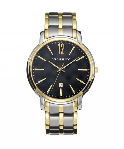 Relógio Viceroy Masculino 47861-55 Luxo Bicolor Aço