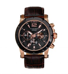 Montre en cuir Magnum Viceroy pour homme 47793-95