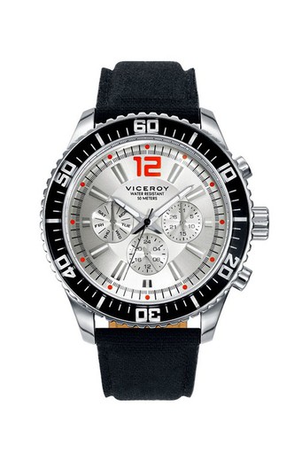 Ανδρικό ρολόι Viceroy Sportif Black Clothing 40435-05