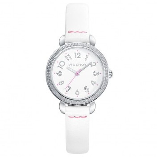 Viceroy Children's Watch 42268-05 White Leather