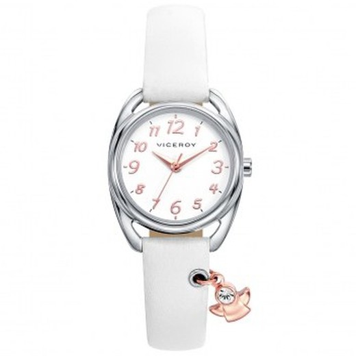 Viceroy Children's Watch 461044-05 White Leather