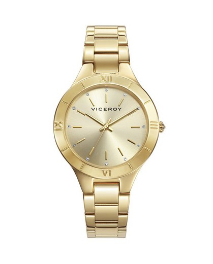Viceroy Ladies Watch 401056-27 Gold