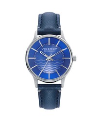 Reloj Viceroy Mujer 401200-37 Piel Azul