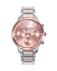 Reloj Viceroy Mujer 401206-75 Bicolor Rosado