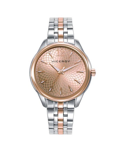 Reloj Viceroy Mujer 401234-75 Acero Bicolor Rosa