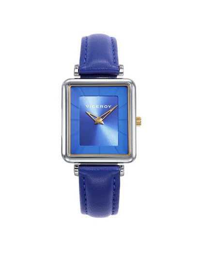 Reloj Viceroy Mujer 401238-37 Piel Azul