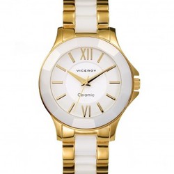 Reloj Viceroy Mujer 40754-03 Dorado Cerámica