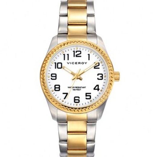 Reloj Viceroy Mujer 40860-24 Bicolor Acero