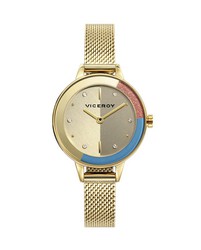 Comprar online y barato Reloj Viceroy mujer acero malla milanesa ref.  40898-07 sin costes de envío.