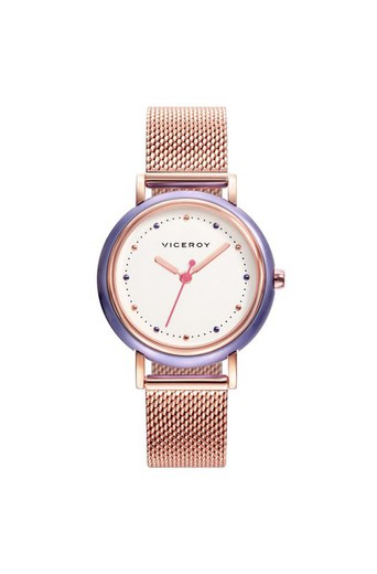 Zegarek damski Viceroy 471156-09 Różowy Mat