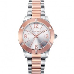 Montre Femme Viceroy 40922-95 Bicolore Rose