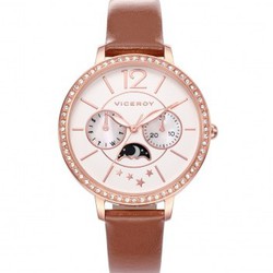 Orologio da donna Viceroy 42240-05 in pelle marrone