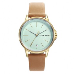 Viceroy Ladies Watch 461098-67 Καφέ δέρμα