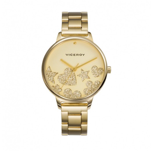 Reloj Viceroy Mujer 461144-20 Dorado