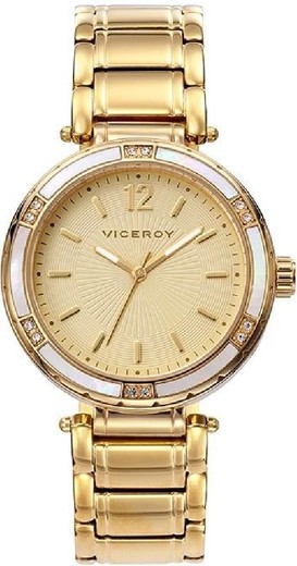 Reloj Viceroy Mujer 471016-25 Dorado Circonitas