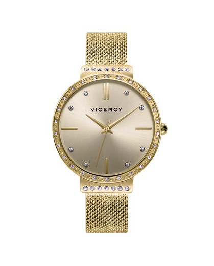 Viceroy Ladies Watch 471312-27 Mat Gold