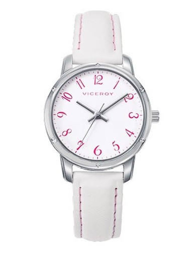 Reloj Viceroy Nińa 401274-04 Acero + Pulsera Plata