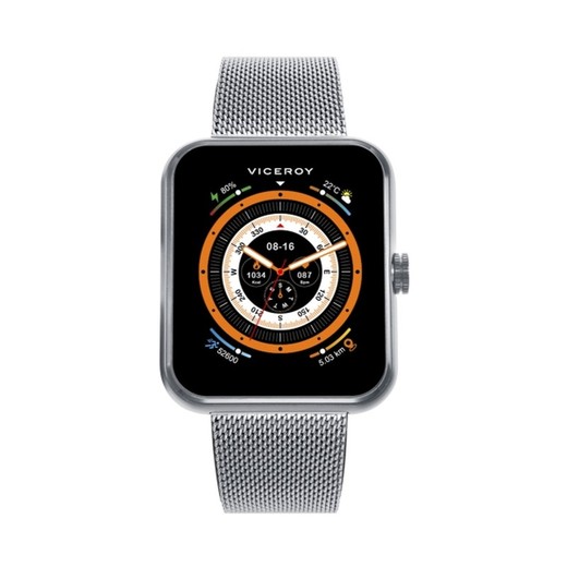 Reloj Viceroy Smartwatch 41165-10 Acero + Sport Negra