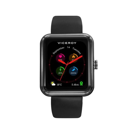 Viceroy Smartwatch Pro 41117-50 Sportowy czarny zegarek