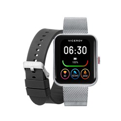 Montre Viceroy Smartwatch Pro 41119-00 en acier mat à mailles