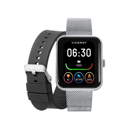 Viceroy Smartwatch Pro 41119-00 Mesh Mat Stalowy zegarek