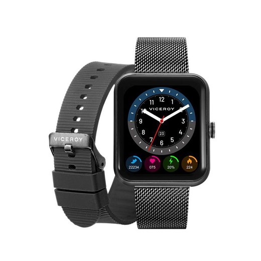 Relógio Viceroy Smartwatch Pro 41119-50 Mesh Mat Preto